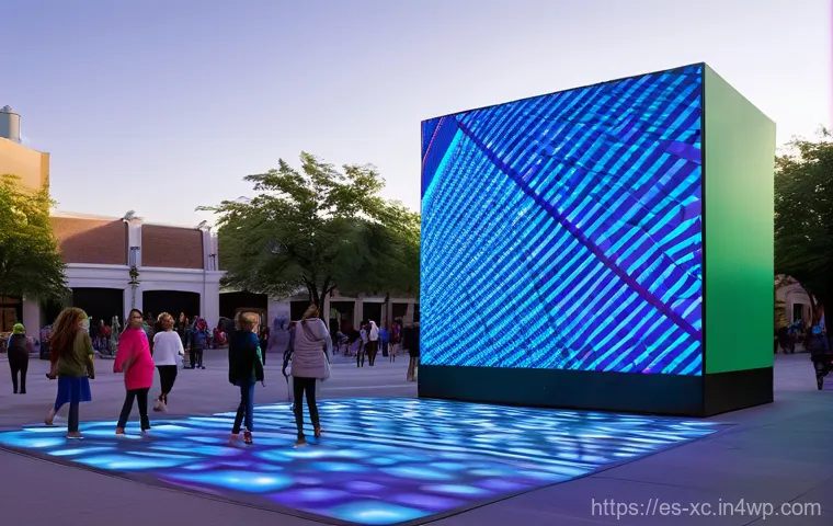 설치 예술과 커뮤니티의 관계 탐구 - **Sustainable Art: The Wave of Renewal**
    "A stunning, large-scale art installation situated in a...