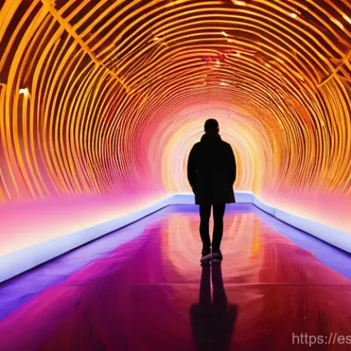 설치 예술 공간에서의 감정적 반응 유도하기 - **"The Luminous Labyrinth: A Journey Through Emotion"**
    A breathtaking immersive art installatio...