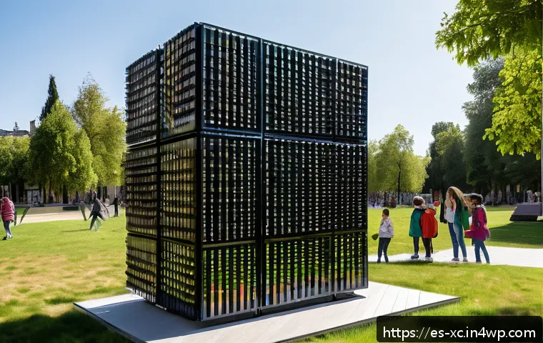 디지털 미디어와 설치 예술 공간의 통합 관련 이미지 1